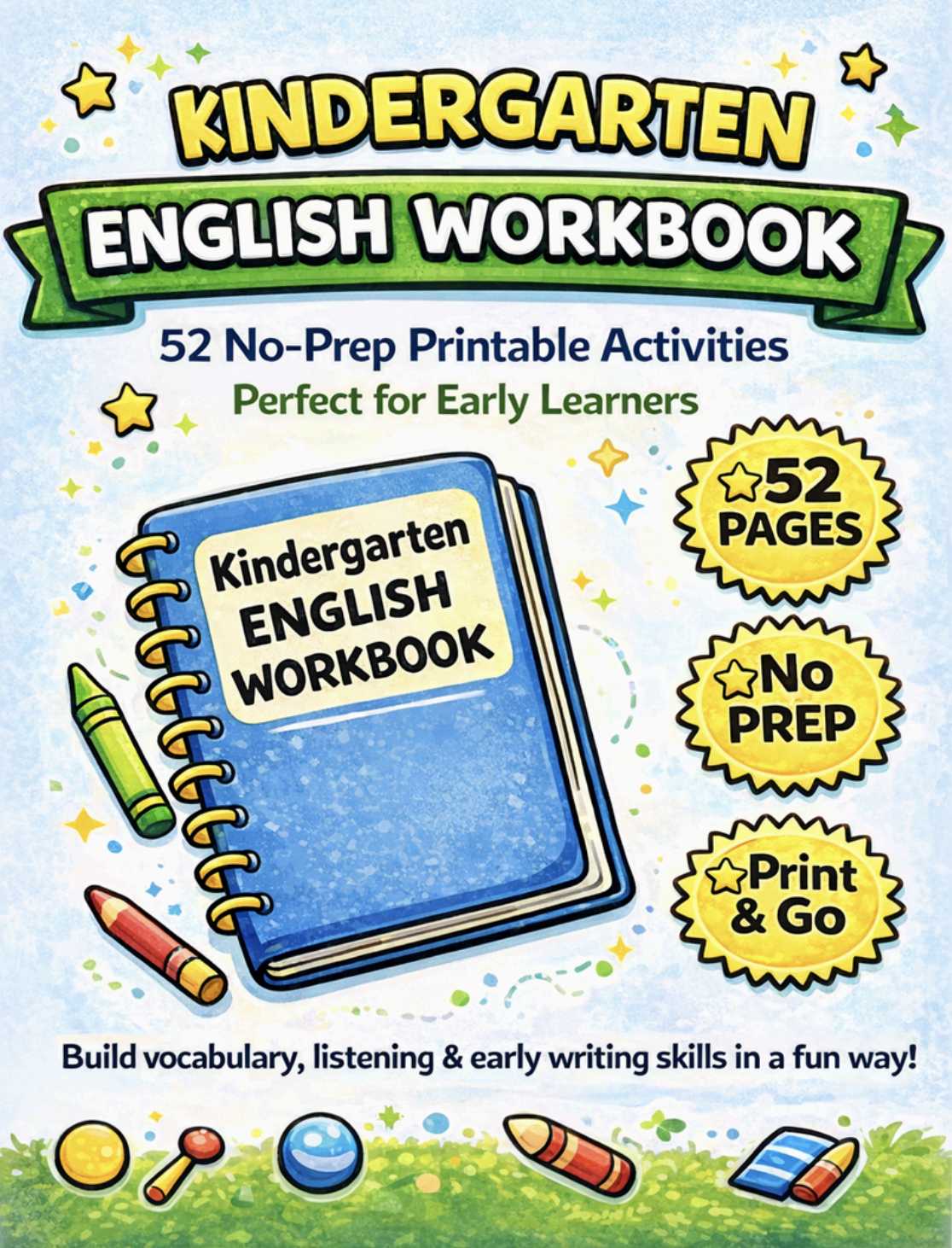 Kindergarten English Workbook