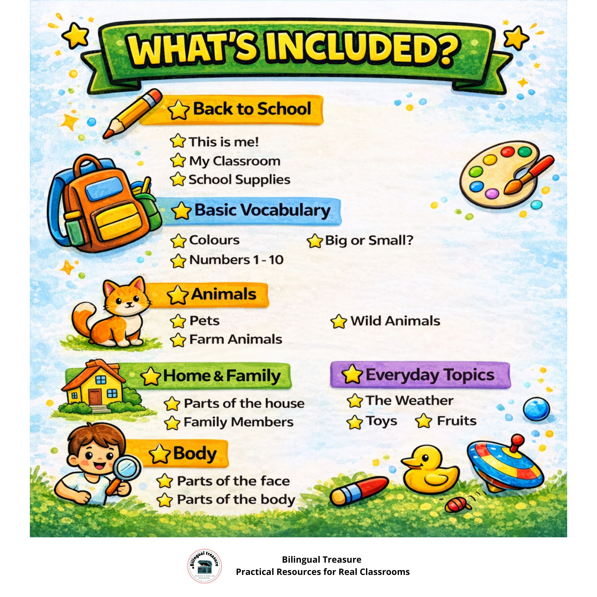Kindergarten English Workbook
